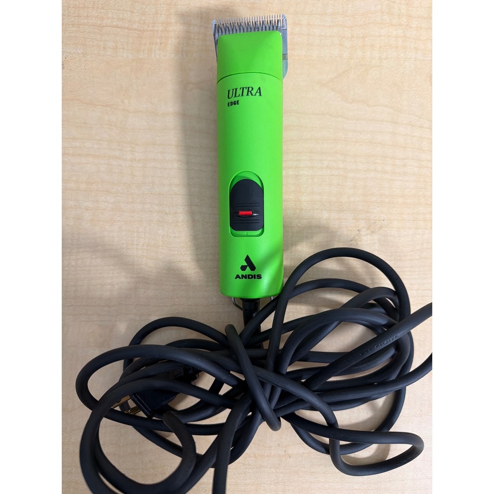 Andis UltraEdge AGC2 Professional Dog Grooming Clippers Lime Green with 10 Blade